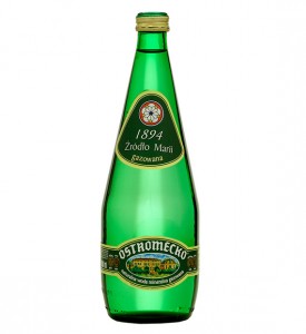 WODA MINERALNA OSTROMECKO 0,7l paleta 756 butelek szklanych