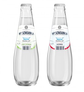 WODA WYSOWIANKA Z JODEM butelki szklane zwrotne 0,3l - paleta 1344 sztuk