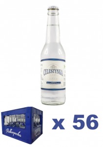 WODA CELESTYNKA butelki szklane TWIST zwrotne 0,33l paleta 1344 sztuk
