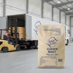 Cukier Polski biały worki 25kg - 24 tony