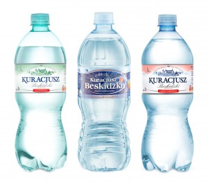 WODA KURACJUSZ BESKIDZKI 1l paleta 630 sztuk