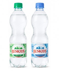 WODA MINERALNA BESKIDY 0,5l paleta 1368 sztuk