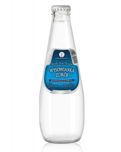 WODA WYSOWIANKA ZDRÓJ butelki szklane zwrotne 0,3l - paleta 1344 sztuk