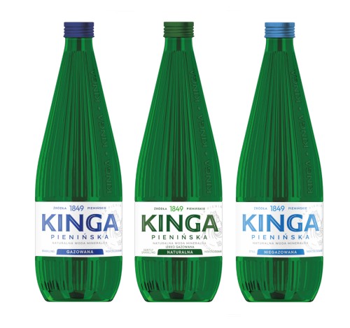 Kinga pienińska szklane butelki 700ml hurtownia wody